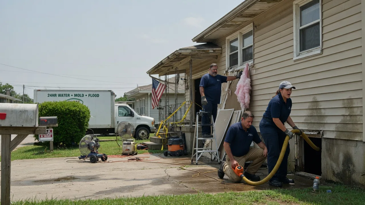 Water Damage Repair in Rootstown, OH near me